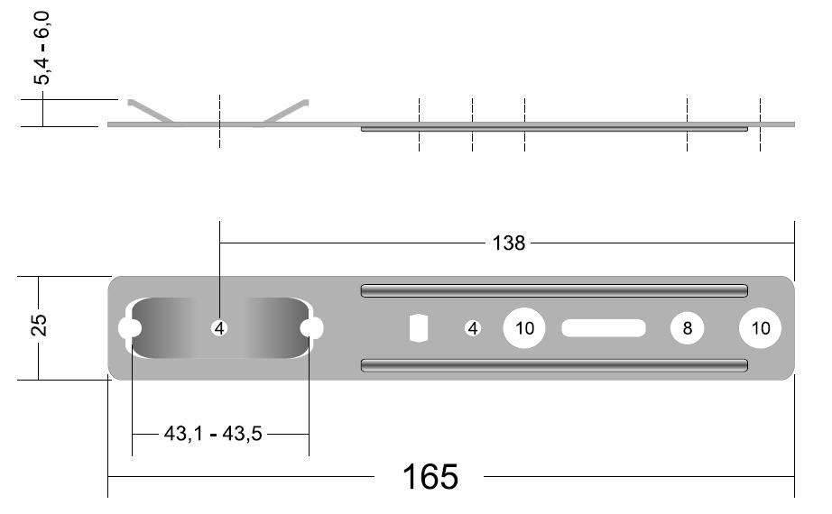 Kotwa stała - system Veka